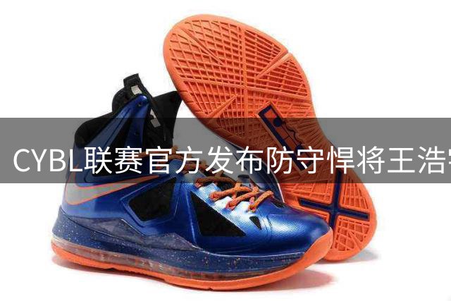 CYBL联赛官方发布防守悍将王浩宇精彩集锦
